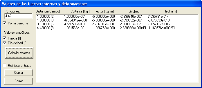 Cuadro de dilogo donde se substituyen valores